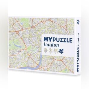 PUZZLE London Map City 1,000 Pieces NEW